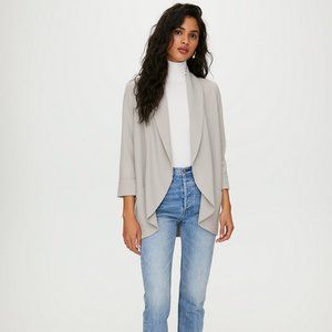 Aritzia Chevalier Blazer Jacket in Light Grey